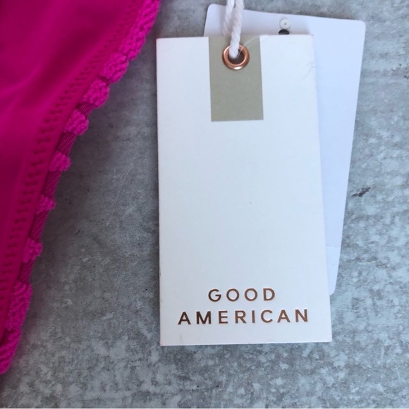 Good American Hawaiian Pink Bikini Bottom Small - Picture 5 of 6